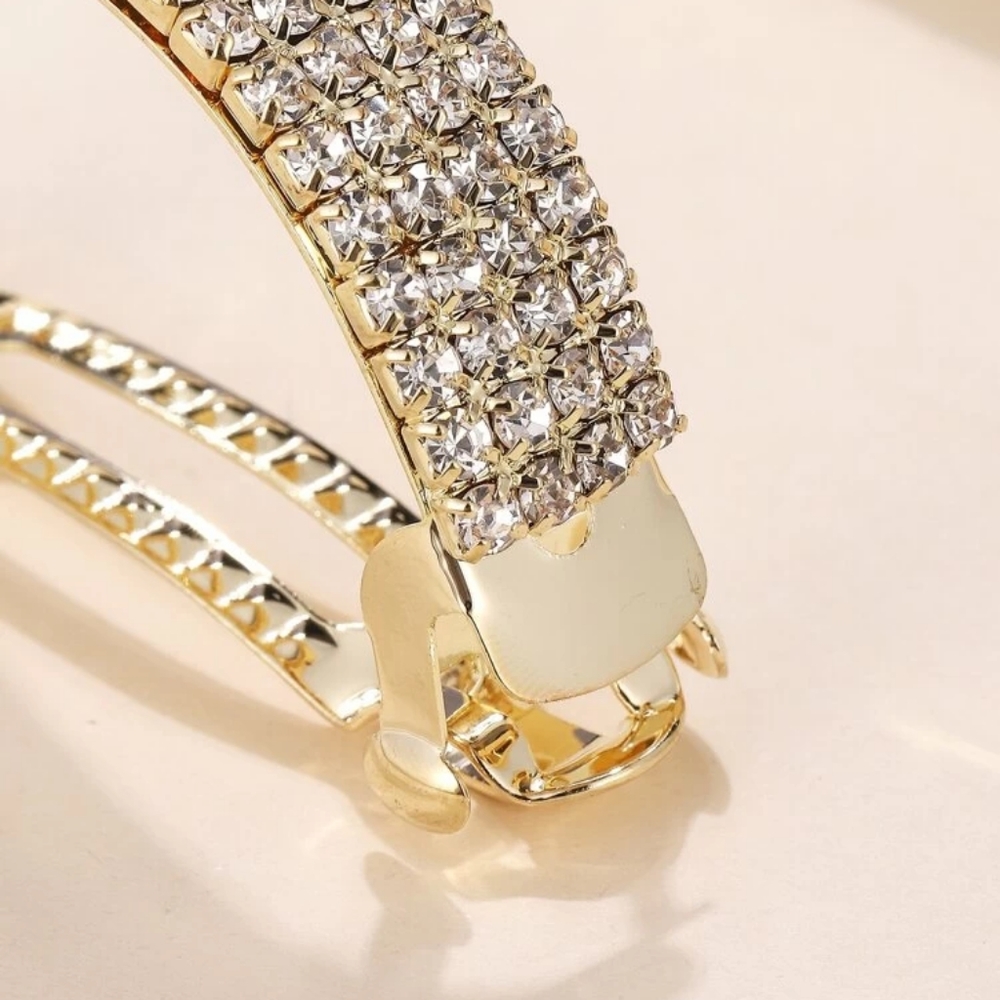 Rhinestone Ponytail Hair Clip - Picture 3 of 3